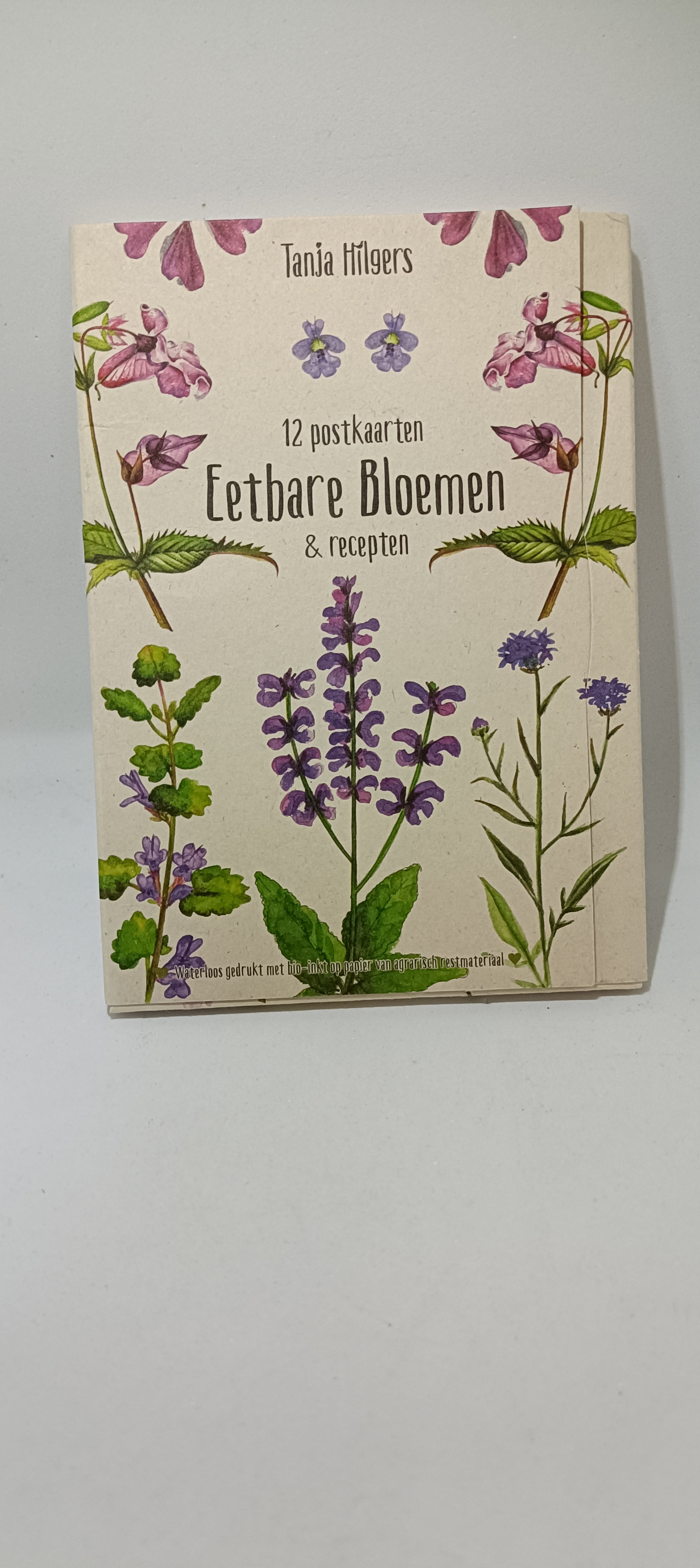 Eetbare Bloemen postkaarten - Tanja Hilgers